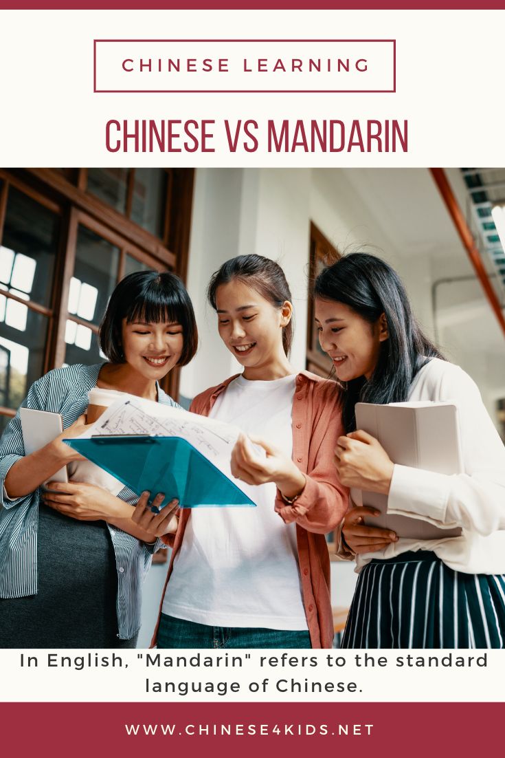 Chinese vs Mandarin - are they different? Are they same? Learn the difference between Chinese and Mandarin. #Chinese4kids #LearnChinese #MandarinChinese