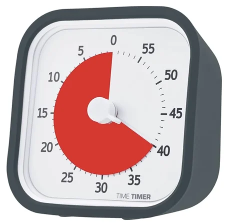 60 Minute MOD Education Edition ⁠— Visual Timer with Desktop Software for Kids Classroom Learning, Teachers Desk Clock, Study Tool and Office Meetings with Silent Operation