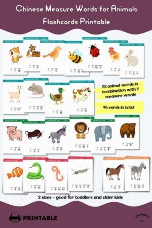 4 Common Chinese Measure Words for Animals That Kids Need to Know