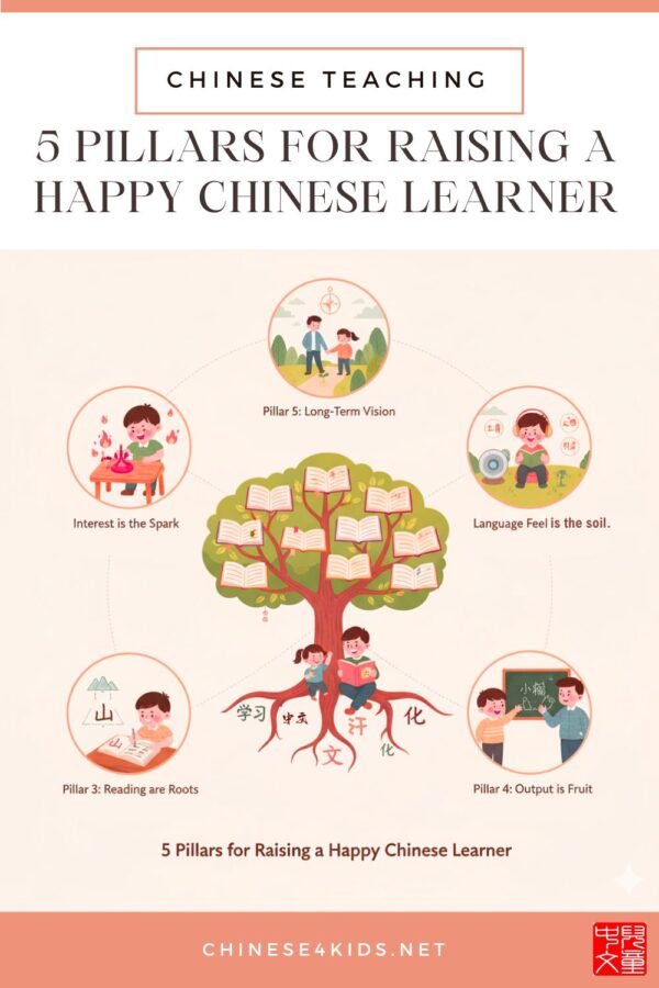 5 Pillars for Raising a Happy Chinese Learner