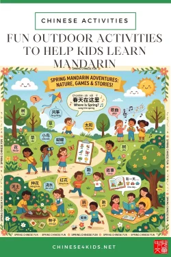 By incorporating outdoor Chinese learning activities, you can make Mandarin lessons more dynamic, memorable, and fun.