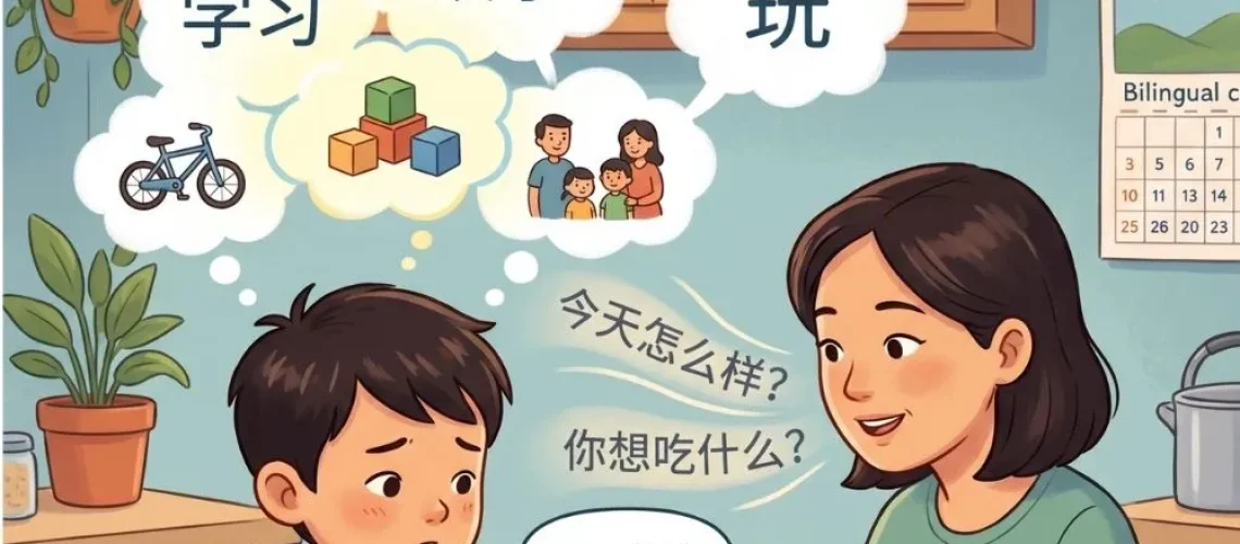 Does your child understand Chinese but refuse to speak it? Learn the 5 reasons heritage learners stay silent, and what helps them speak.