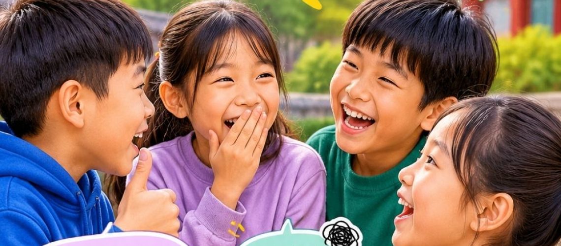 Learn 6 Chinese slang words and expressions kids may hear, with pinyin, example sentences and tips for parents and teachers.