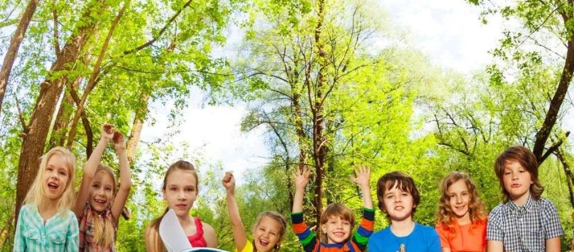 outdoor Chinese learning