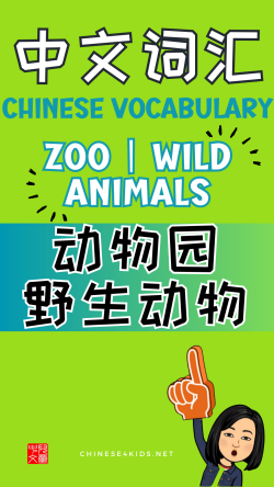 Chinese thematic words -zoo wild animals